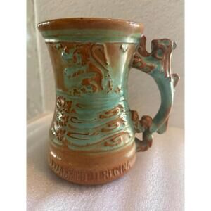Queen Elizabeth II Coronation Mug 1953 By Prinknash Pottery